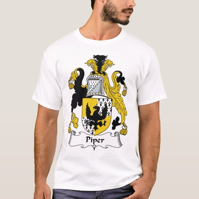 Camiseta Escudo de la familia del gaitero (Anverso)