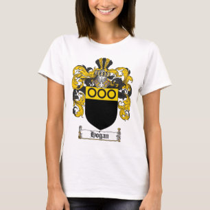 CAMISETA ESCUDO DE LA FAMILIA DEL HOGAN - ESCUDO DE ARMAS