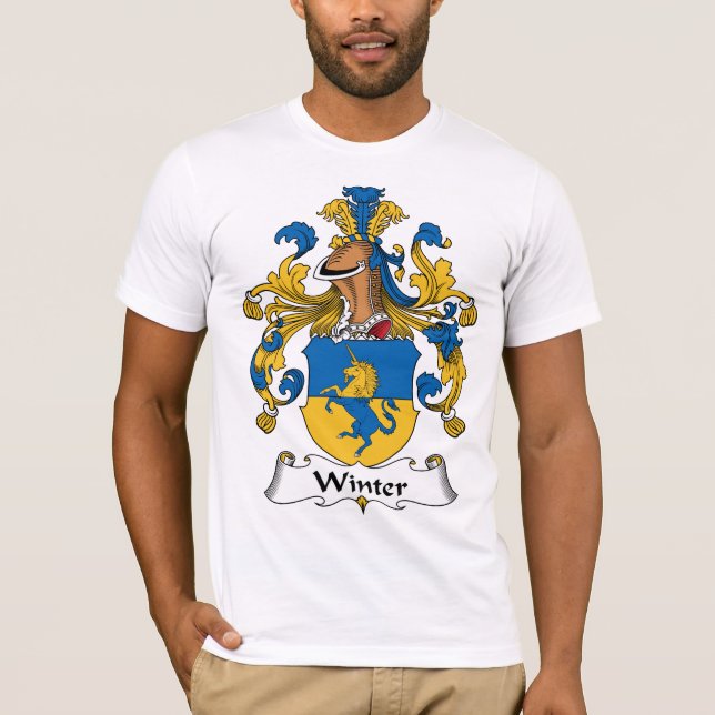 Camiseta Escudo de la familia del invierno (Anverso)