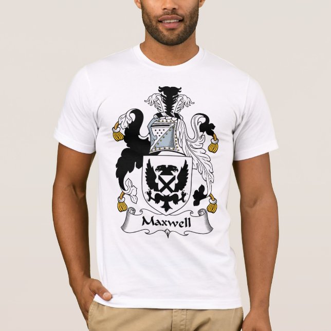 Camiseta Escudo de la familia del maxwell (Anverso)