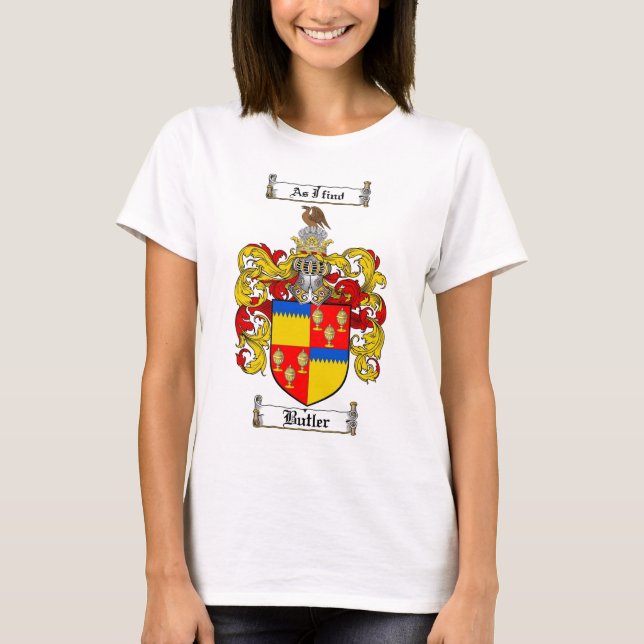 CAMISETA ESCUDO DE LA FAMILIA DEL MAYORDOMO - ESCUDO DE (Anverso)