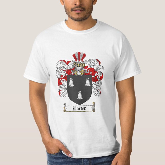 Camiseta Escudo de la familia del portero - escudo de armas (Anverso)