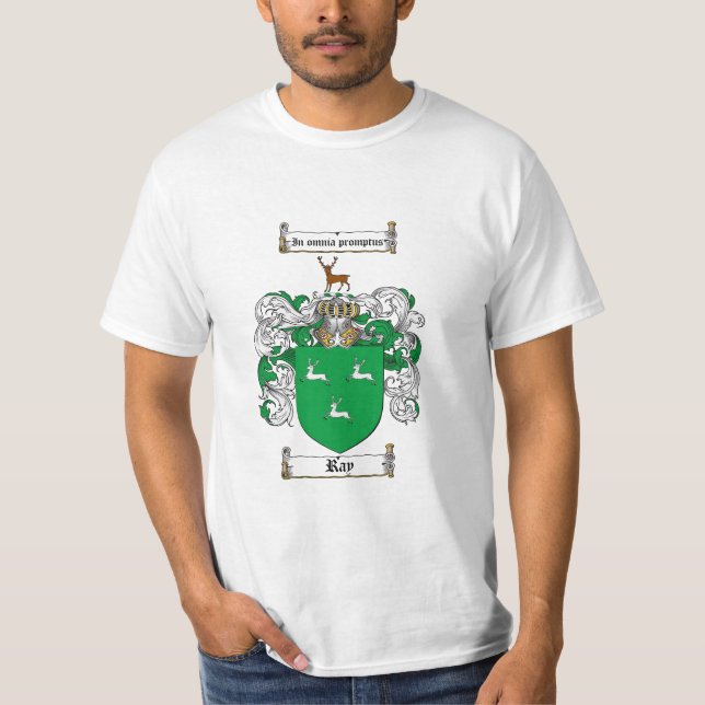 Camiseta Escudo de la familia del rayo - escudo de armas (Anverso)