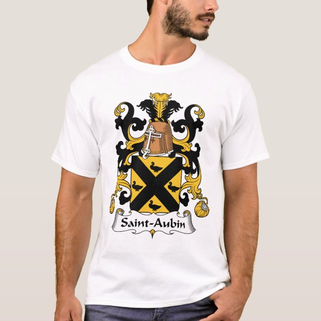 Camiseta Escudo de la familia del Santo-Aubin (Anverso)