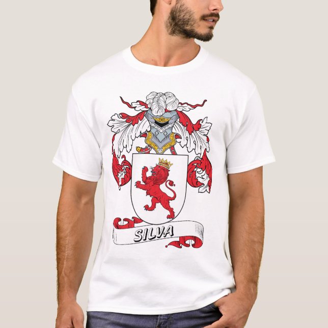 Camiseta Escudo de la familia del Silva (Anverso)