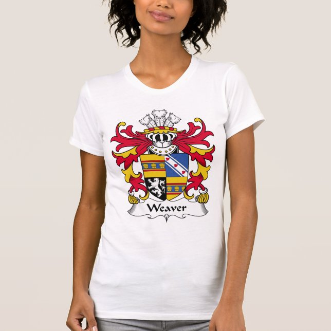Camiseta Escudo de la familia del tejedor (Anverso)