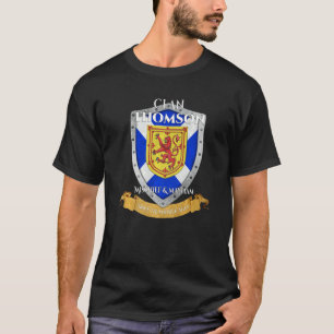 Camiseta Escudo de la familia escocesa Thomson Clan Escocia