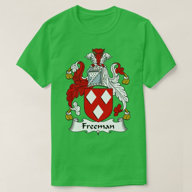 Camiseta Escudo de la familia Freeman Coat (Diseño del anverso)