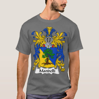 Camiseta Escudo de la familia Mandelli Coat of Arms