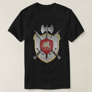 Camiseta Escudo de la heráldica de Sigil del dragón