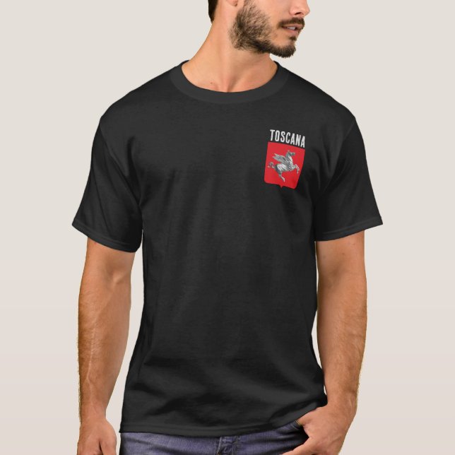 Camiseta Escudo de la Toscana, ITALIA (Anverso)