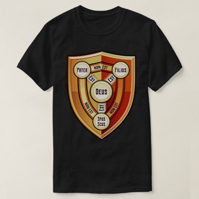 Camiseta Escudo de la Trinidad (Diseño del anverso)