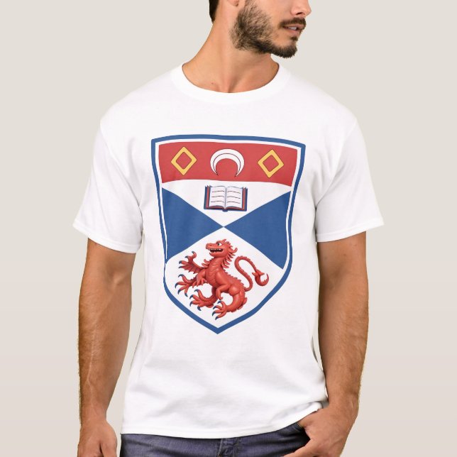Camiseta Escudo de la Universidad de St Andrews (Anverso)