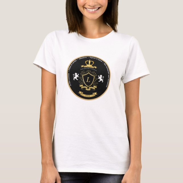 Camiseta Escudo de Lewis (Anverso)