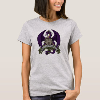 Camiseta Escudo de los dragones de Stonefire (púrpura), la