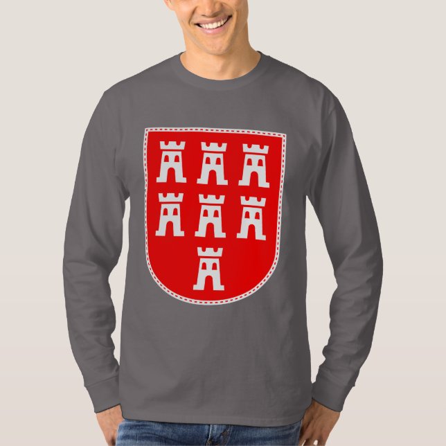 Camiseta Escudo de los sajones de Transilvania (Anverso)