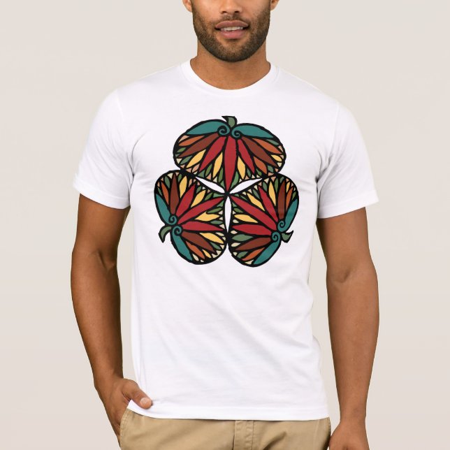 Camiseta Escudo de los shogunes de Tokugawa, Edo, Tokio de (Anverso)