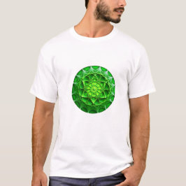 Camiseta Escudo de Mandelbrot verde