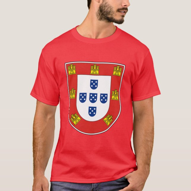 Camiseta Escudo de Portugal (Anverso)