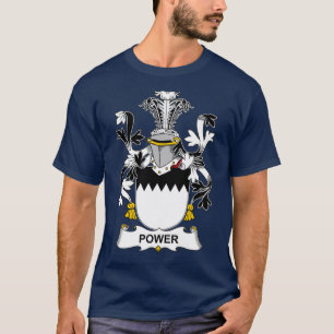 Camiseta Escudo de potencia de las armas de la familia Cres