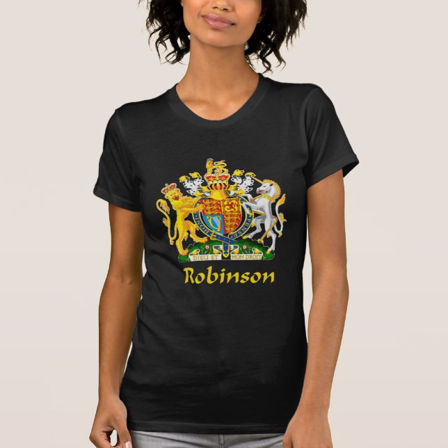 Camiseta Escudo de Robinson de Gran Bretaña (Anverso)
