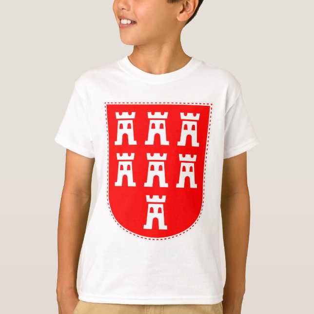 Camiseta Escudo de sajones de Transilvania (Anverso)