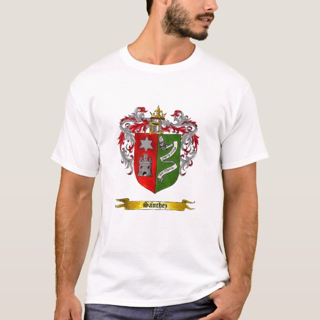 Camiseta Escudo de Sánchez de los brazos (castellanos) (Anverso)