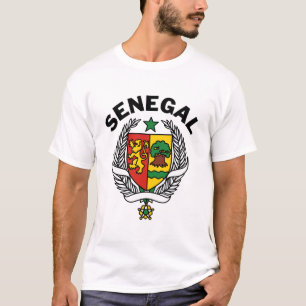Camiseta Escudo de Senegal