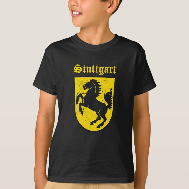 Camiseta Escudo de Stuttgart (Anverso)