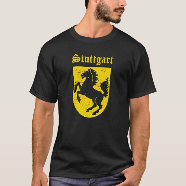 Camiseta Escudo de Stuttgart (Anverso)