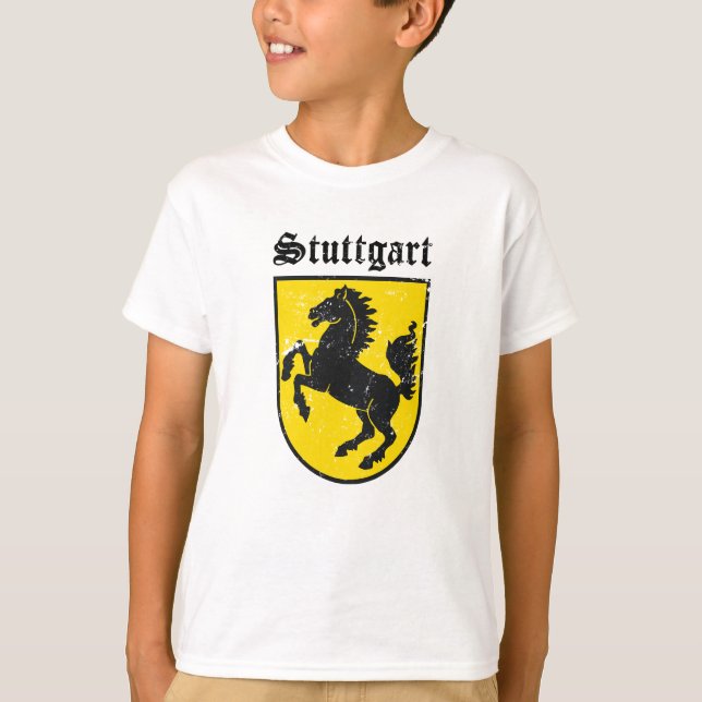 Camiseta Escudo de Stuttgart (Anverso)