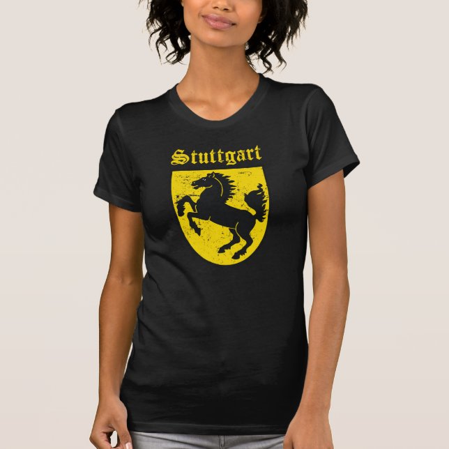 Camiseta Escudo de Stuttgart (Anverso)