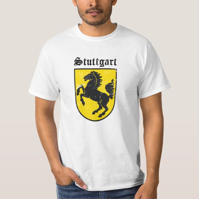 Camiseta Escudo de Stuttgart (Anverso)