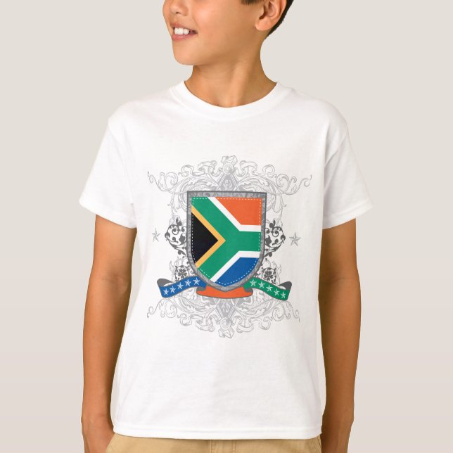Camiseta Escudo de Suráfrica (Anverso)
