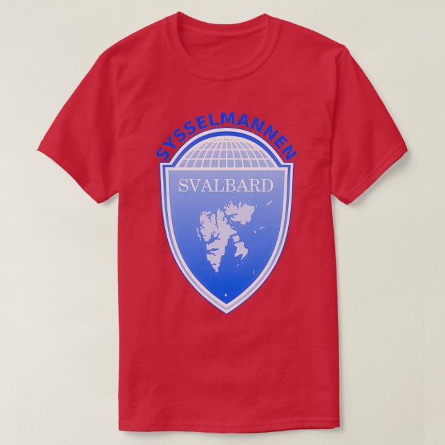 Camiseta Escudo de Svalbard (Diseño del anverso)