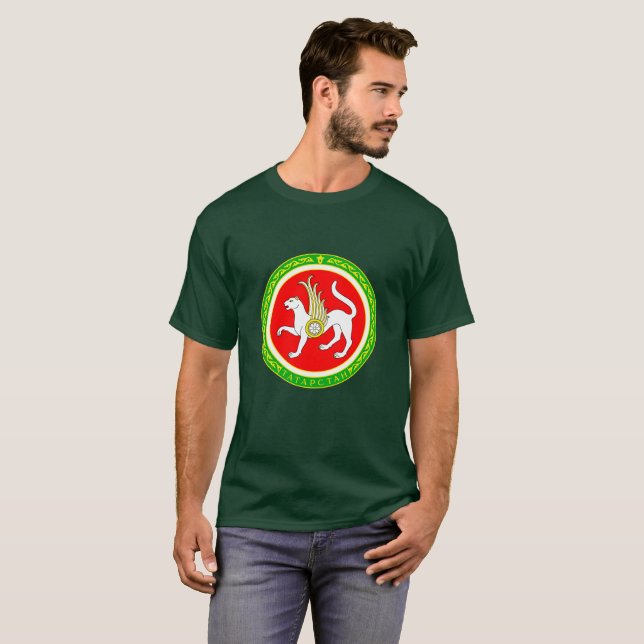 Camiseta Escudo de Tatarstan T-Shirt (Anverso completo)