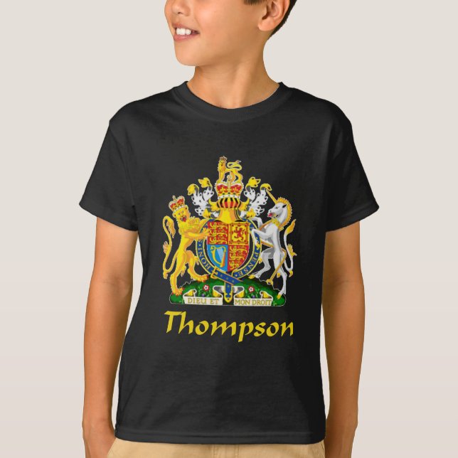 Camiseta Escudo de Thompson de Gran Bretaña (Anverso)