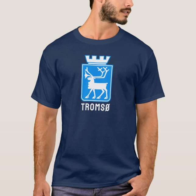Camiseta Escudo de Tromsø, NORUEGA (Anverso)