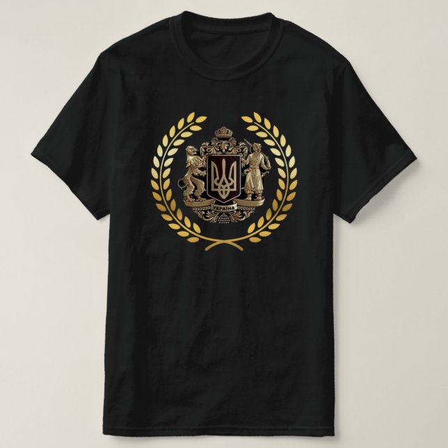 Camiseta Escudo de Ucrania (Diseño del anverso)
