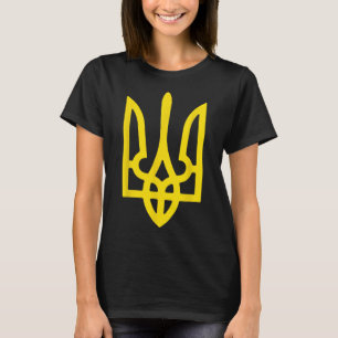 Camiseta Escudo de Ucrania Colores de la bandera ucraniana
