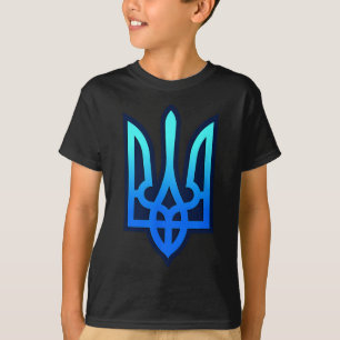 Camiseta Escudo de Ucrania Tryzub Regalo de Ucrania 