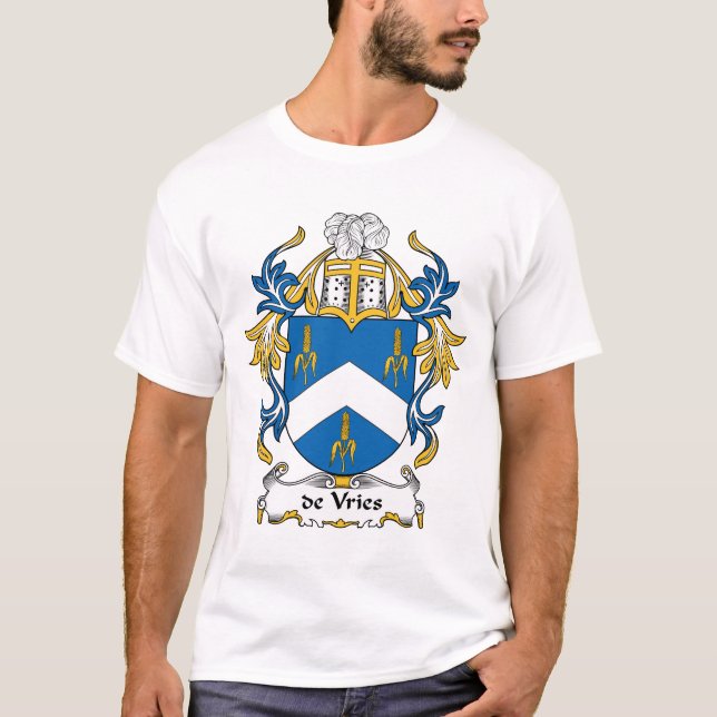 Camiseta escudo de Vries Family (Anverso)