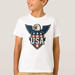 Camiseta ESCUDO del águila de los Estados Unidos — Escudo d