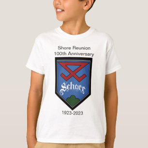 Camiseta Escudo del centenario de la Reunión de la Costa (n