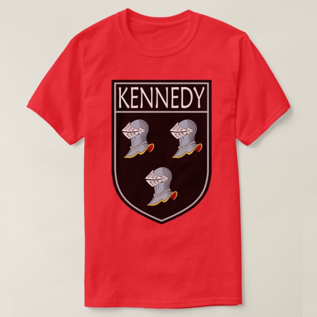 Camiseta Escudo del clan irlandés Kennedy (Diseño del anverso)
