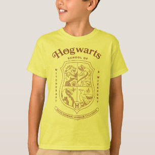 Camiseta Escudo del Colegio de Magia y Hechicería HOGWARTS™