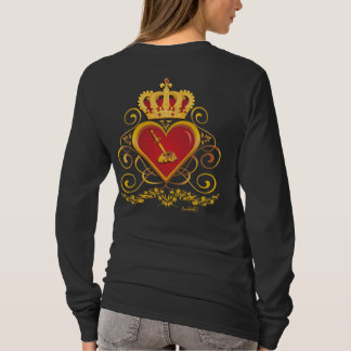 Camiseta Escudo del corazón de la reina