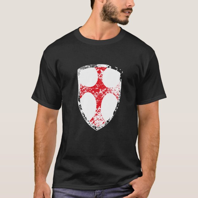 Camiseta Escudo del cruzado (Anverso)