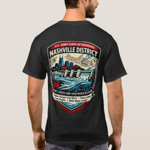 Camiseta Escudo del Cuerpo de Ingenieros de Nashville