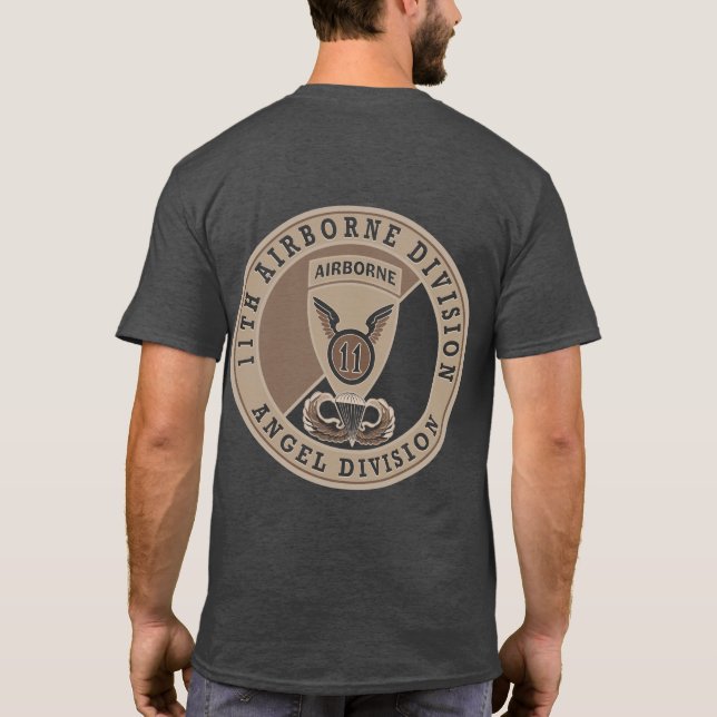 Camiseta Escudo del Desierto Aéreo del Ártico personalizabl (Reverso)